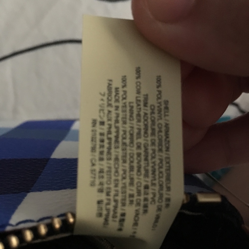 Kate Spade Grove Millie Handbag Pacific Gingham - Picture 7 of 8